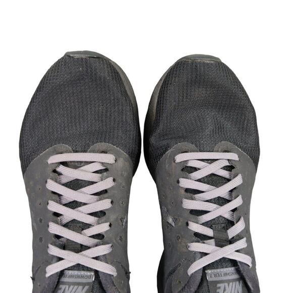 Nike Shoes Womens 7 Athletic Sneaker Downshifter 7 Running Training Active Black - Picture 8 of 13